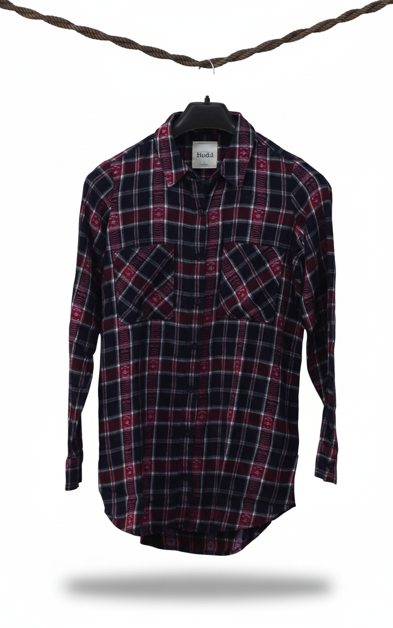 Mudd Made in india Red White Check Shirt