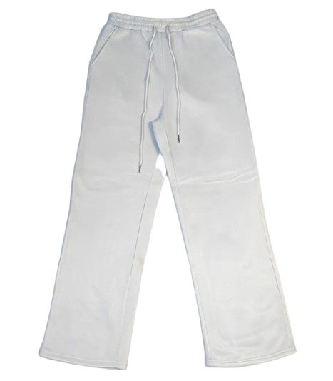 Shein White Mens Trouser