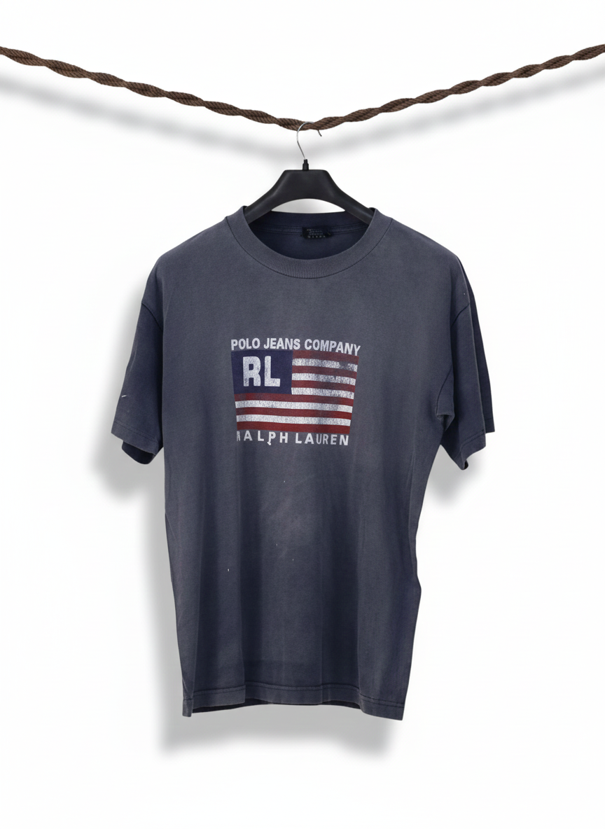 Polo jeans Co .Men's Round Neck T-shirt