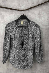 Faded Glory Black White Texture