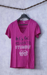 v-neck women t-shirt