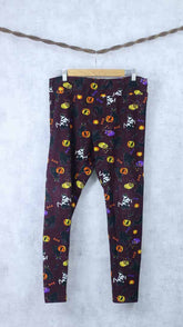 Way to Celebrate Halloween Leggings