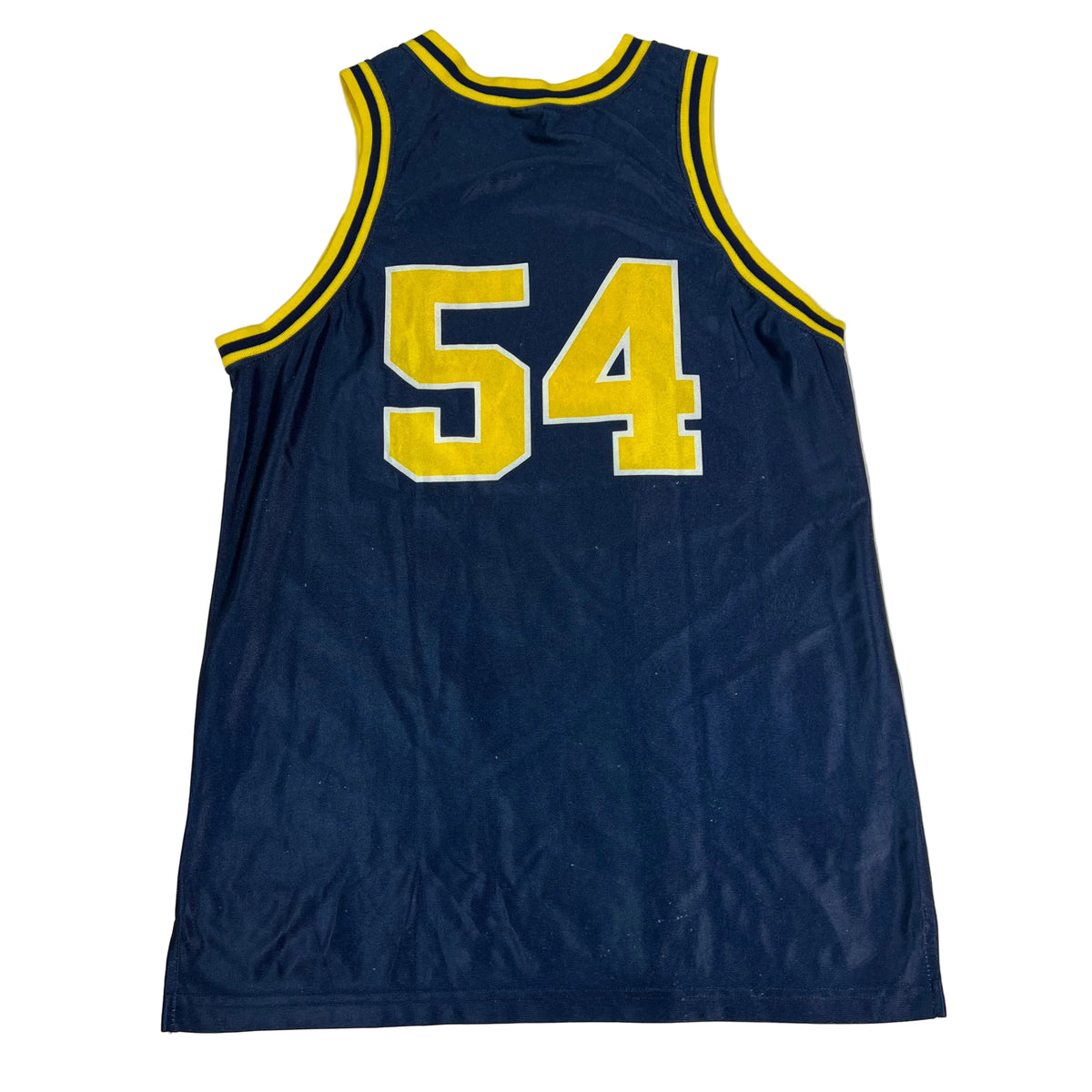 Vintage Nike Michigan Wolverines #54 Basketball Jersey