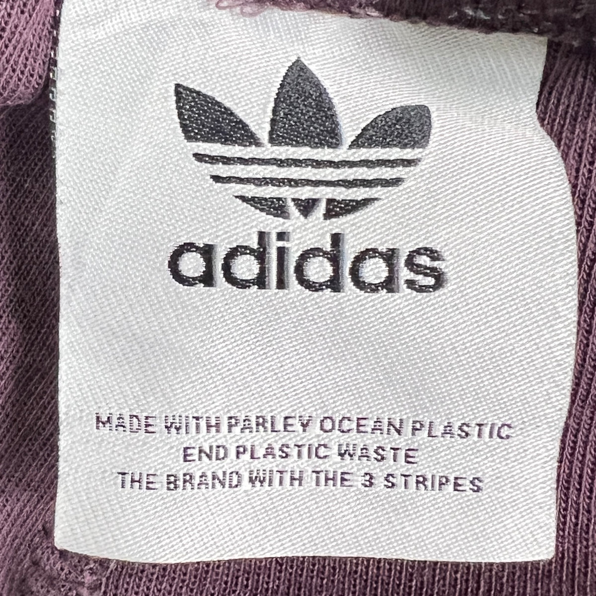 Stretchable Adidas Trouser mahroon pajama barcode at tag