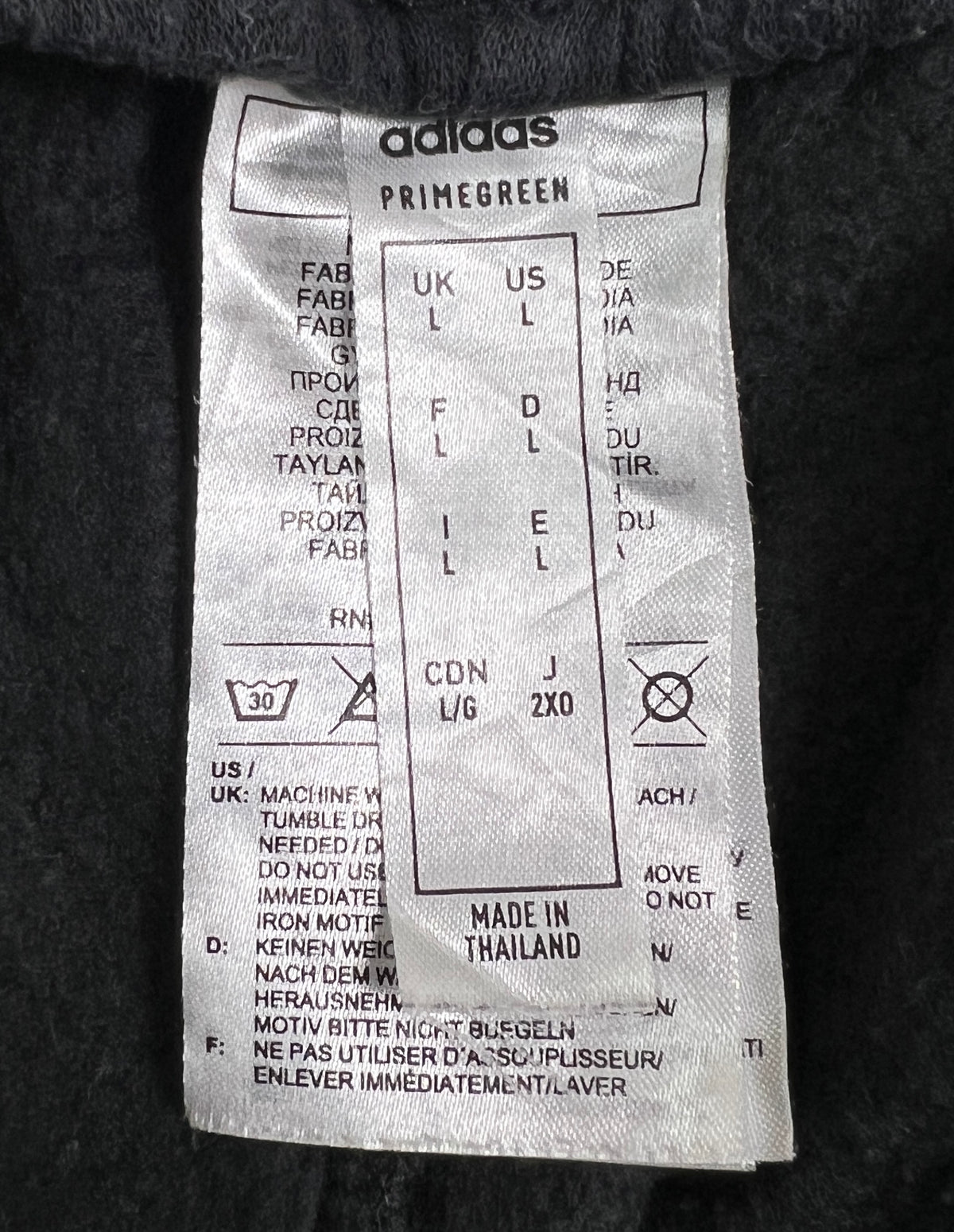 Adidas Schwarz-Weib Men Trouser