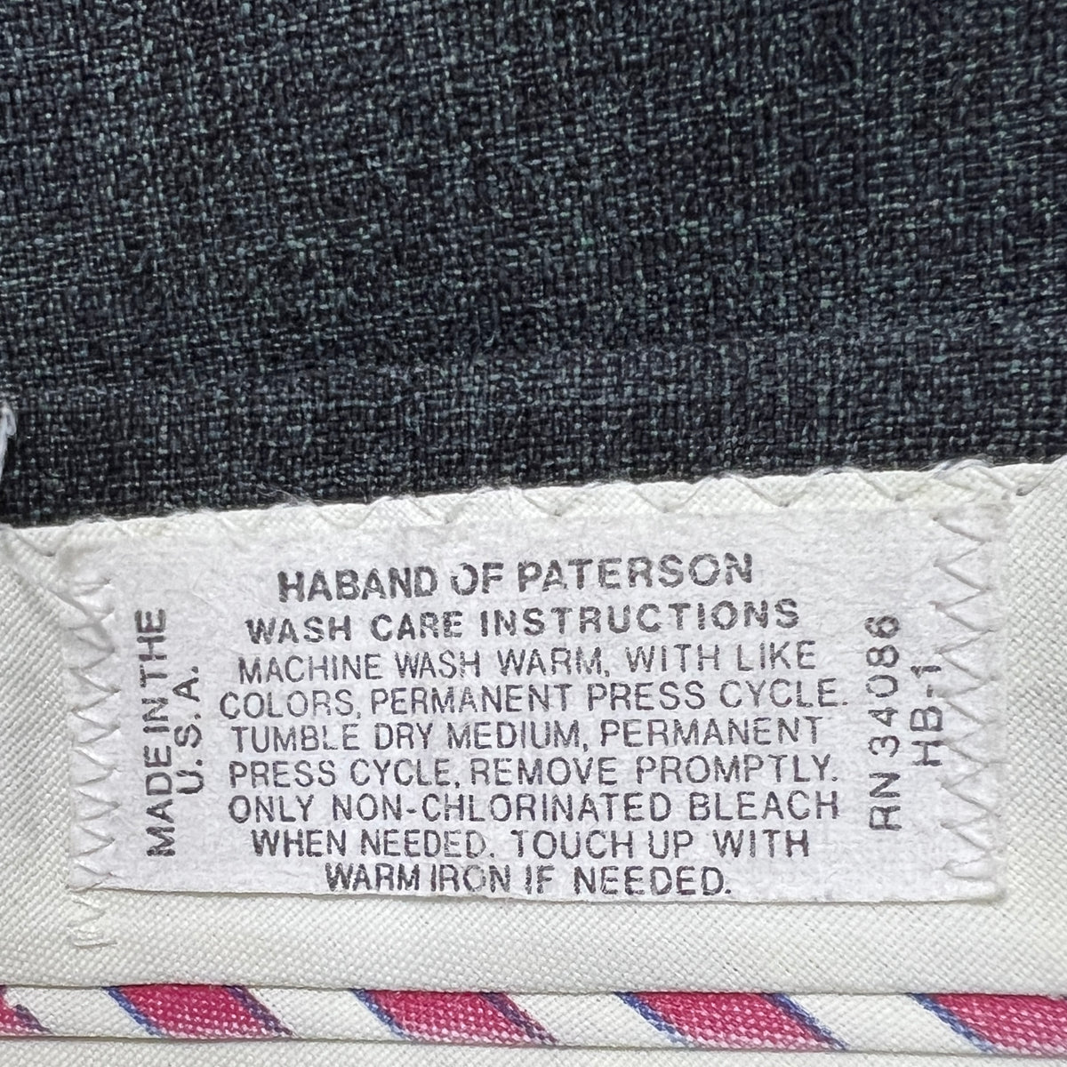Haband of Peterson Dress Pant