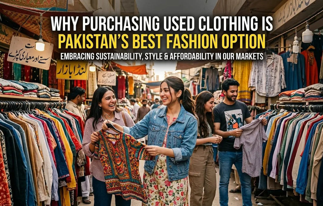 Why Purchasing Used Clothing Is Pakistan's Best Fashion Option (2026)