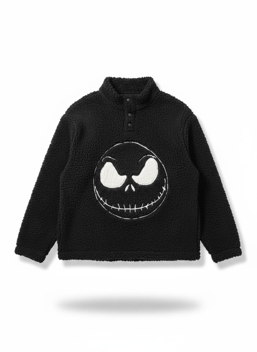 Disney Nightmare Venom – Sherpa Fleece Pullover