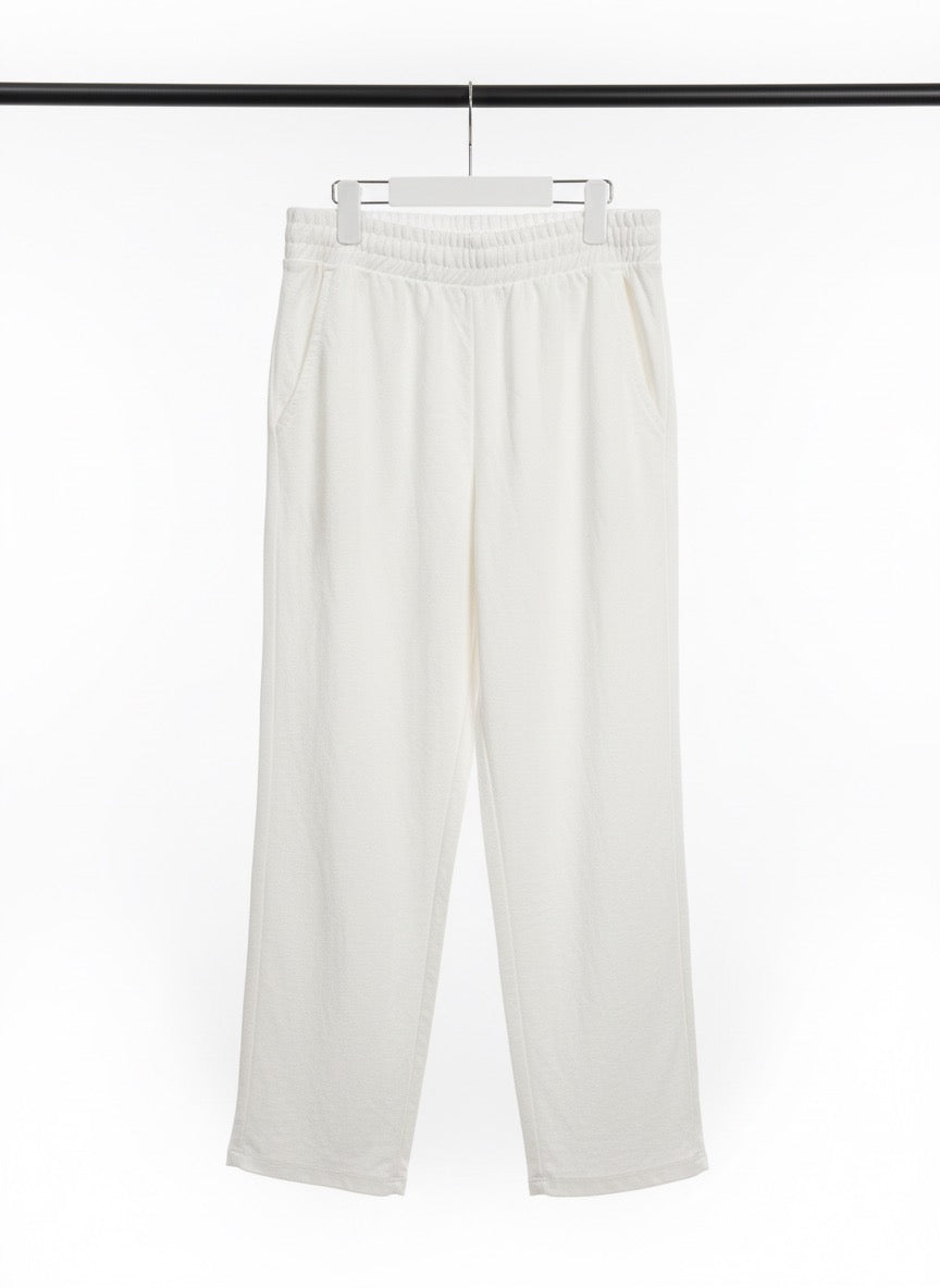 Sinsay baggy fit white trouser