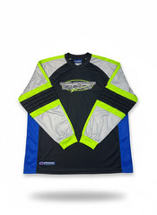 Jewell Cardinals Baseball Printed Logo T-Shirt with Red Sleeves