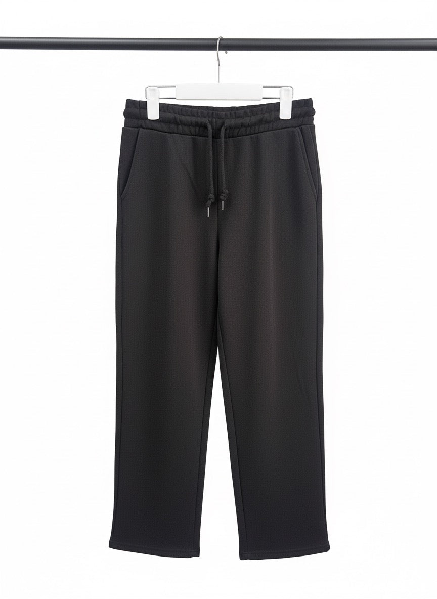 Sinsay baggy fit trouser black