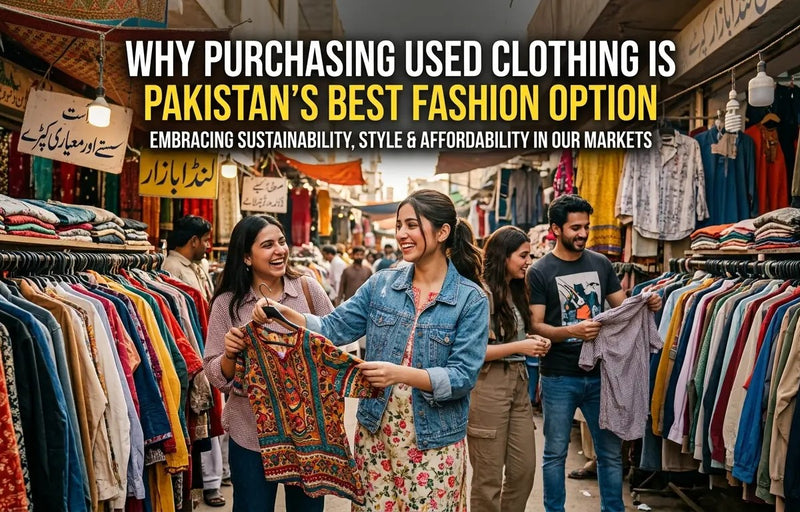 Why Purchasing Used Clothing Is Pakistan's Best Fashion Option (2026)