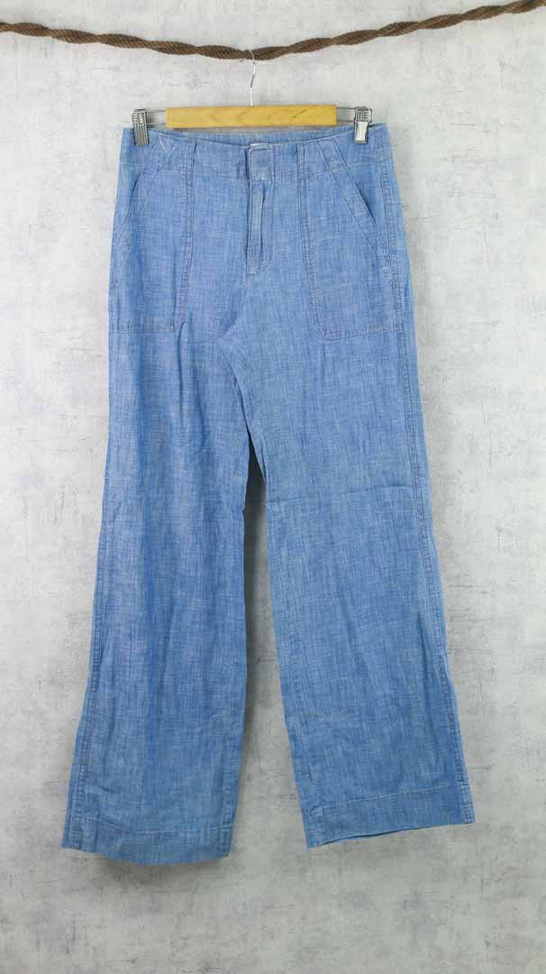 GAP 0 WIDE-LEG| denim type trouser