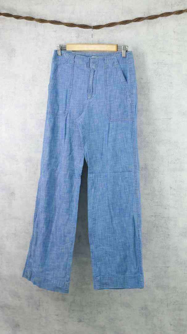 GAP 0 WIDE-LEG| denim type trouser