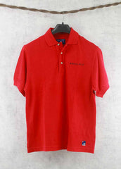 Port Authority Red Collar Men's T-Shirt