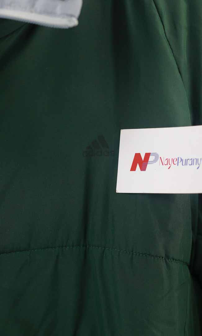 Adidas|Dark green jacket