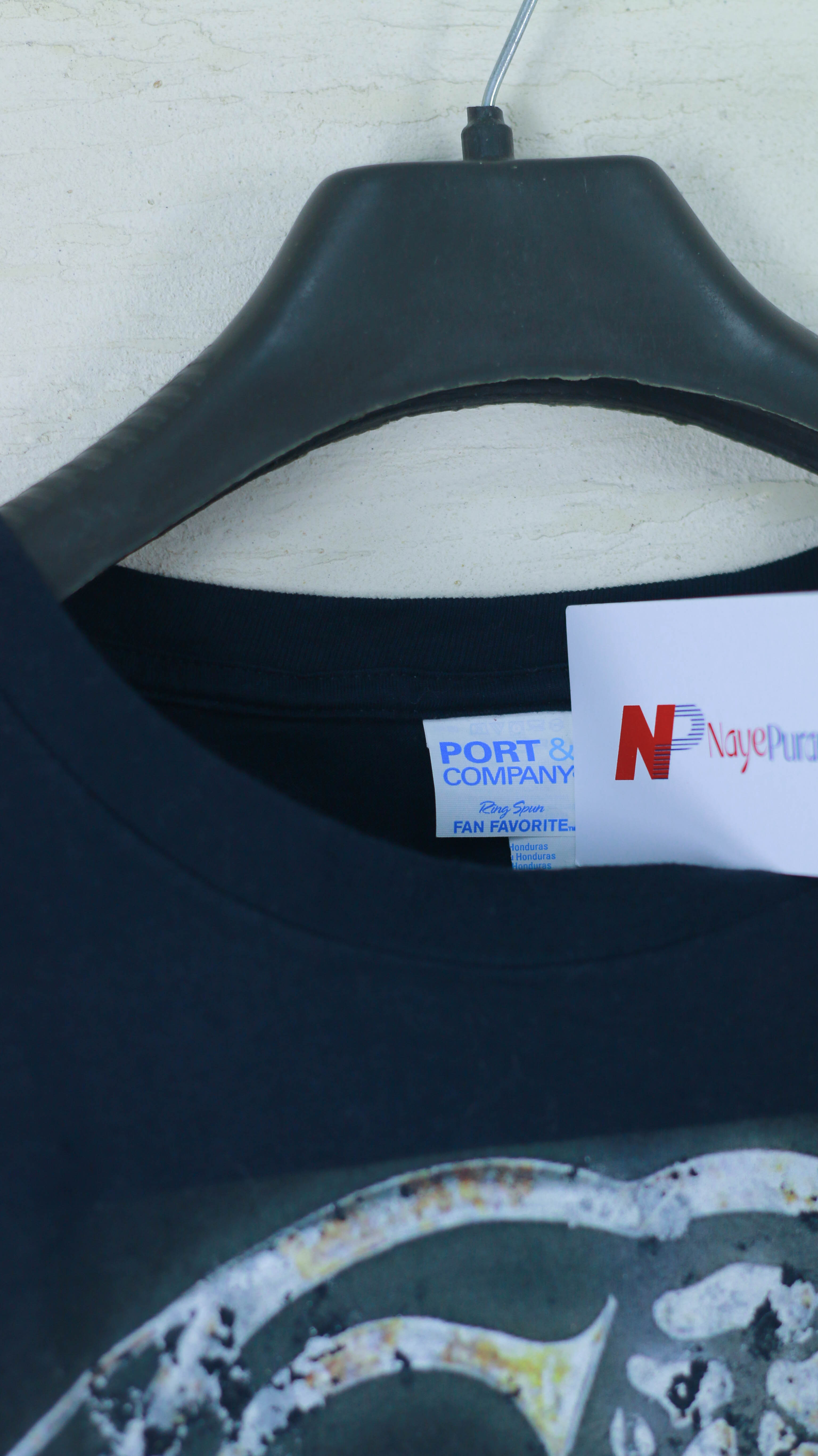 Port&Company Black T-Shirt