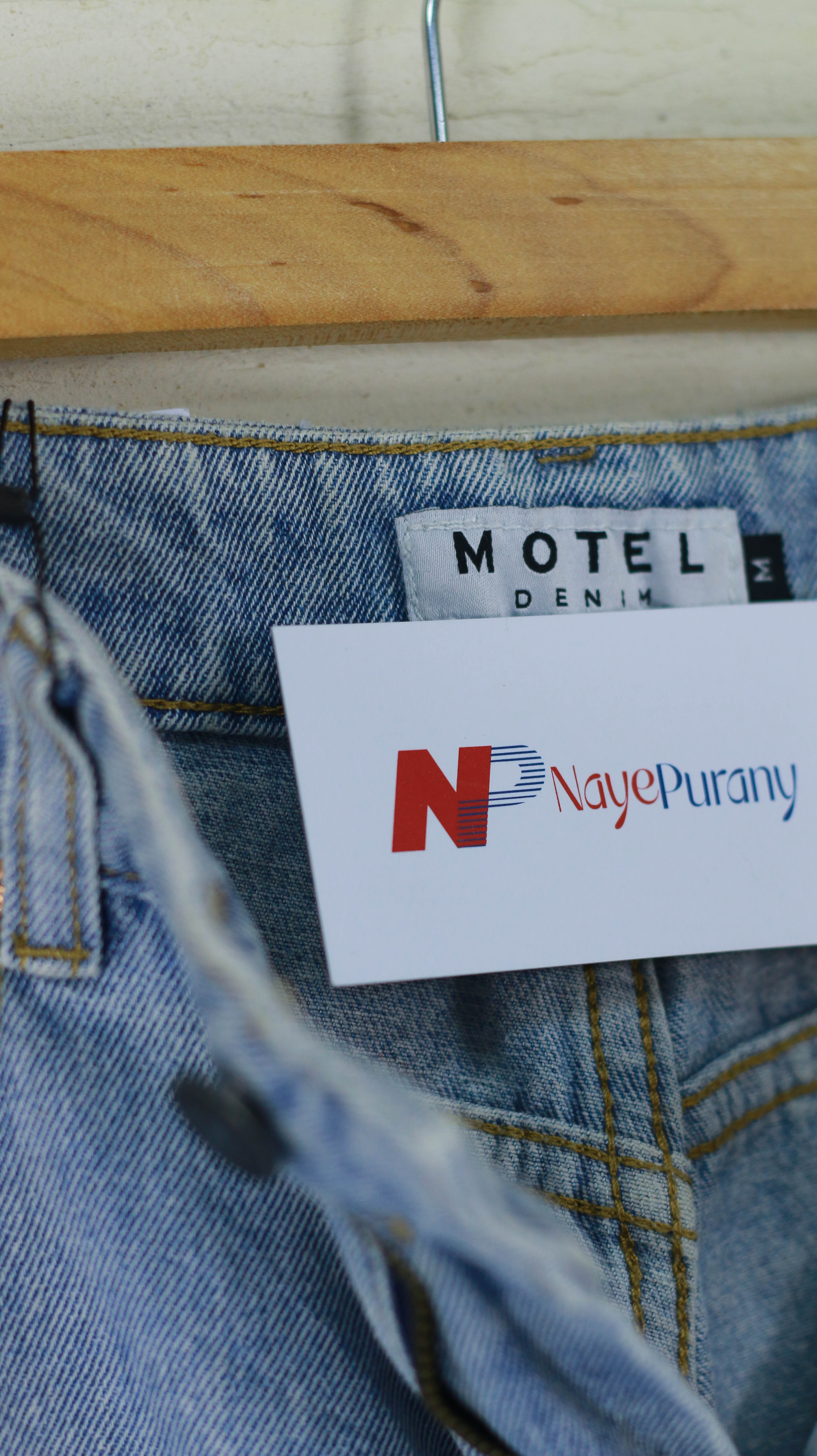 Motel denim  men shorts