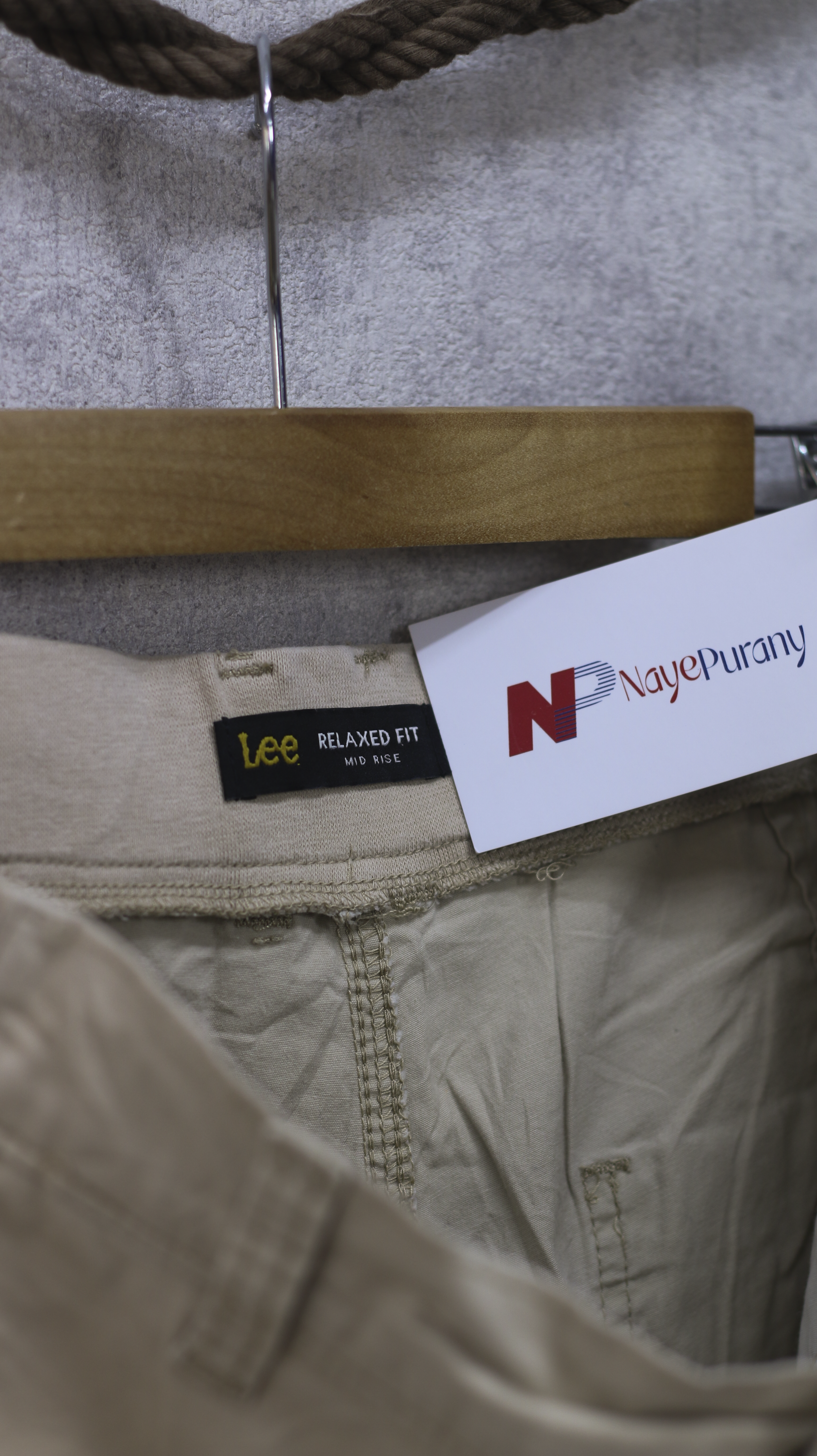 Lee Relax Fit Mid Size Cargo Shorts