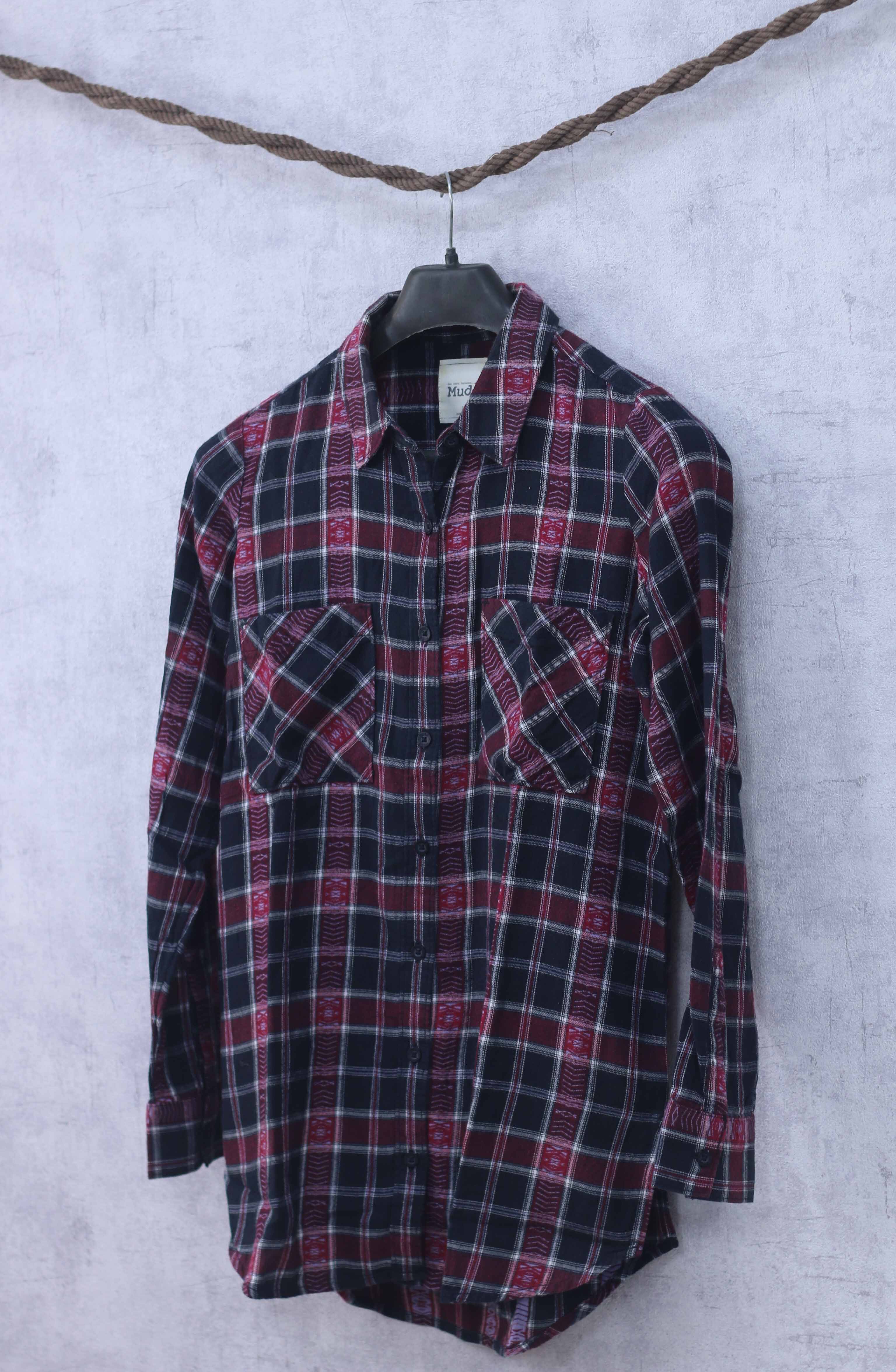 Mudd Made in india Red White Check Shirt
