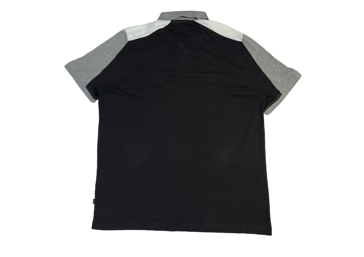 Puma Grey & Black Polo T-Shirt