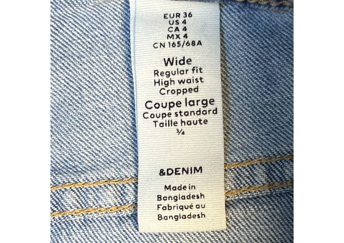 &Denim Baggy Jeans