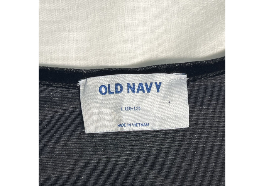 Old Navy Velvet Design Frog Dress