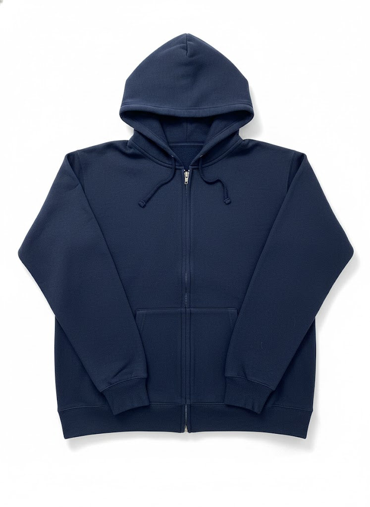 Hanes Classic Navy Blue Quarter-Zip Pullover Hoodie