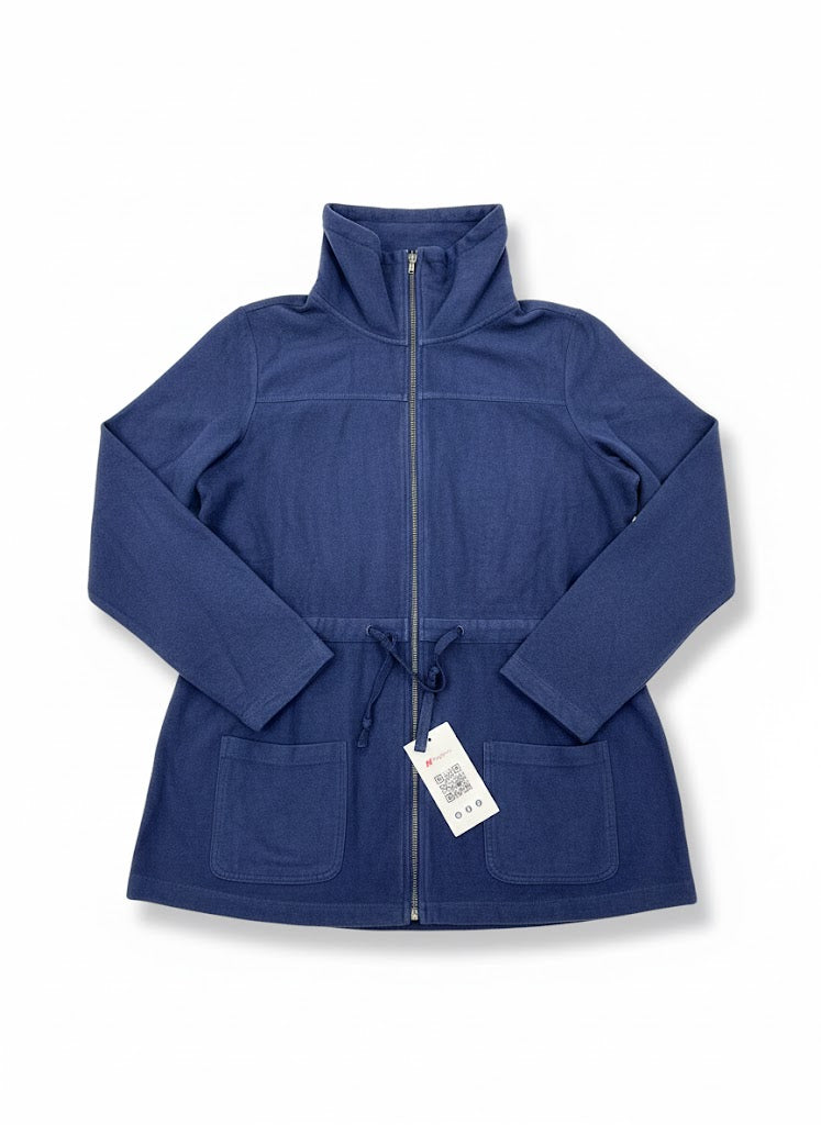 White staq - Men’s Blue Full-Zip Lightweight Jacket