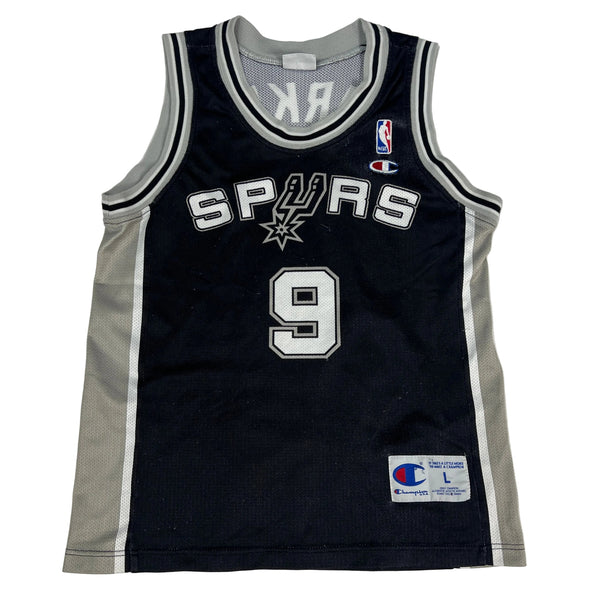 Vintage Champion San Antonio Spurs Tony Parker #9 NBA Jersey (European Edition)