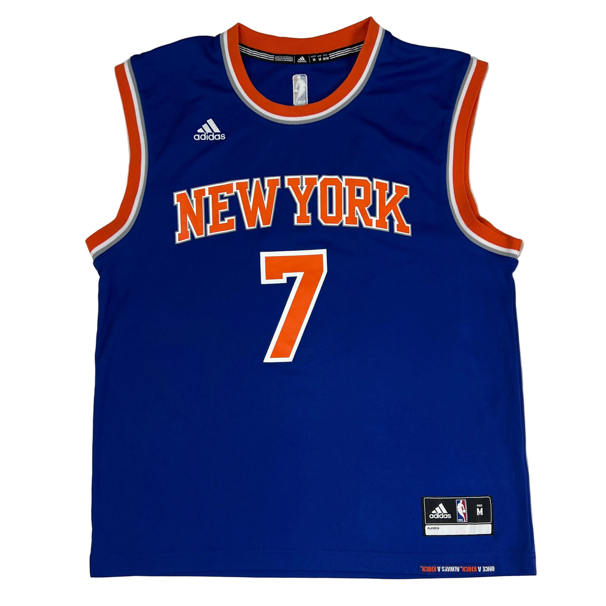 Adidas New York Knicks Carmelo Anthony #7 jersey