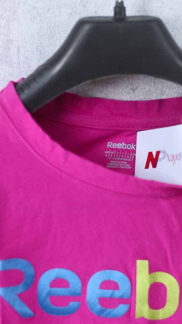 Pink Reebok T-shirt