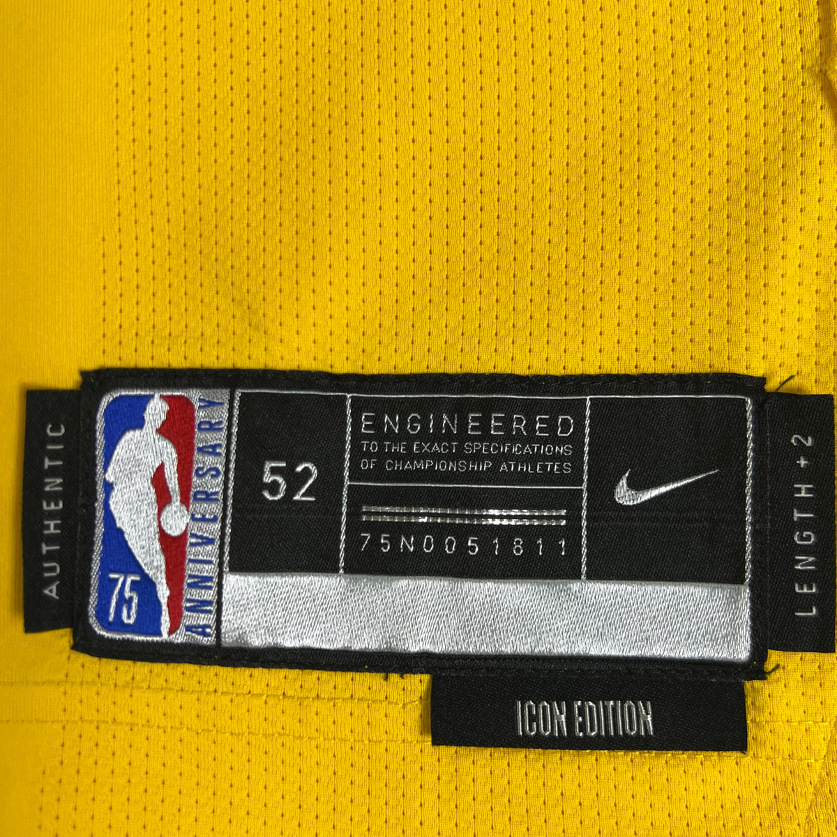 Nike Los Angeles Lakers LeBron James #6 Gold Jersey