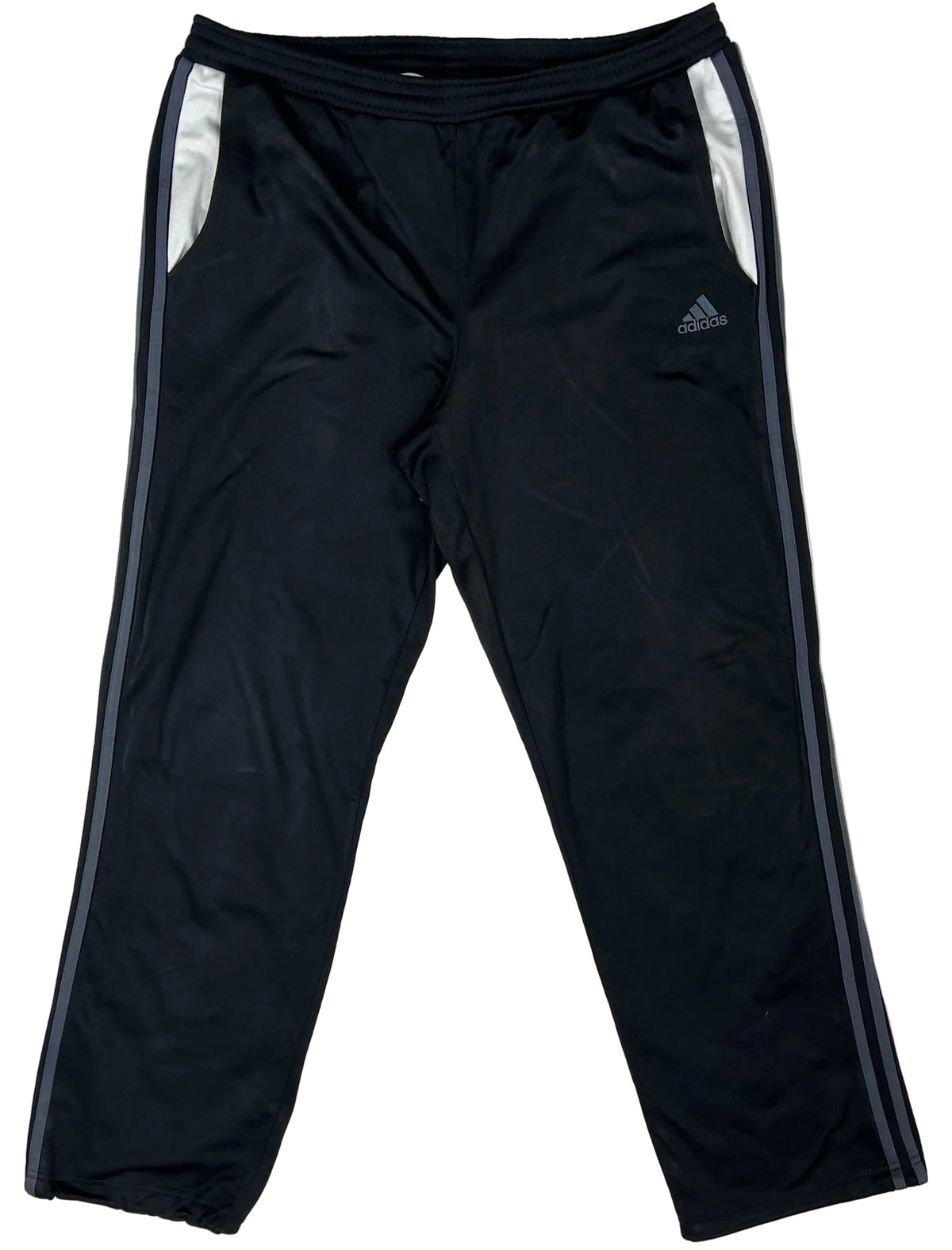 Adidas White Pockets Style Trouser Black