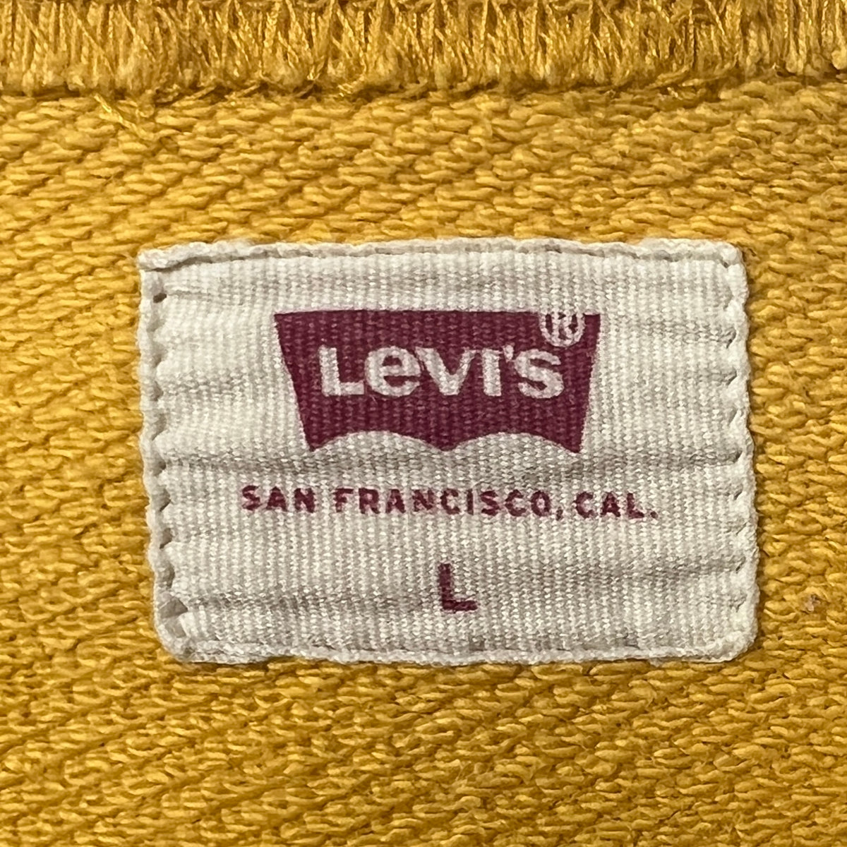Levi's Yellow Sweatshirt