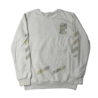 Happy Face White Sweatshirt