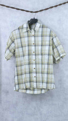 Windridge Shirt  Brown White Check