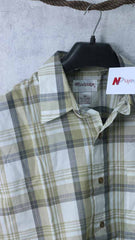 Windridge Shirt  Brown White Check