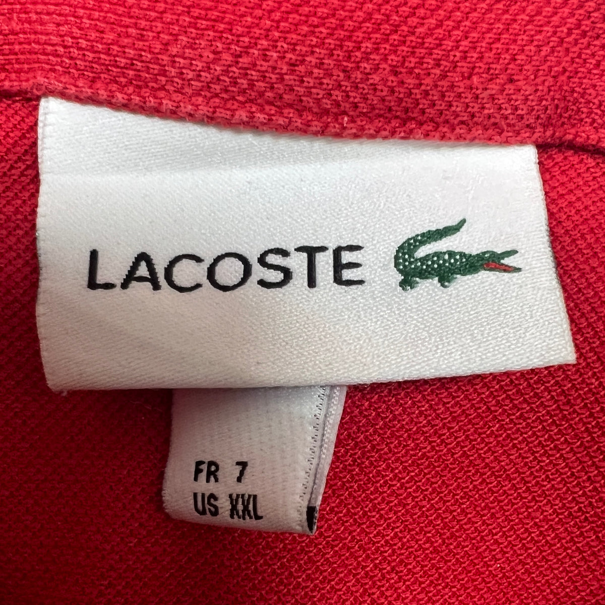Lacoste Polo T-Shirt - Red Logo