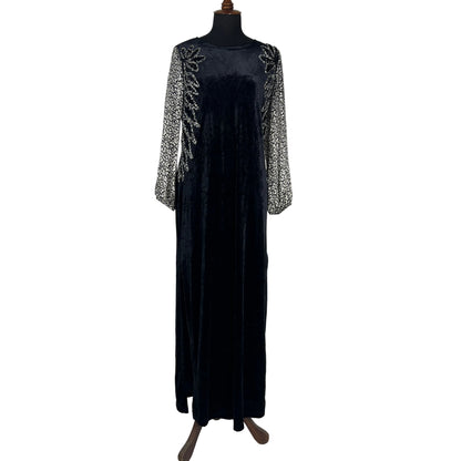 Quizas Velvet Long Dress