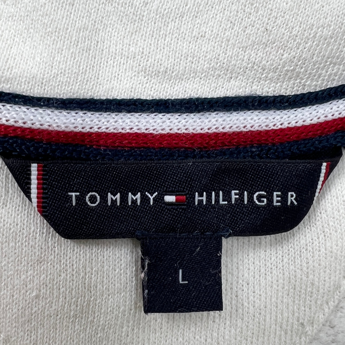 Tommy Hilfiger White Zipper