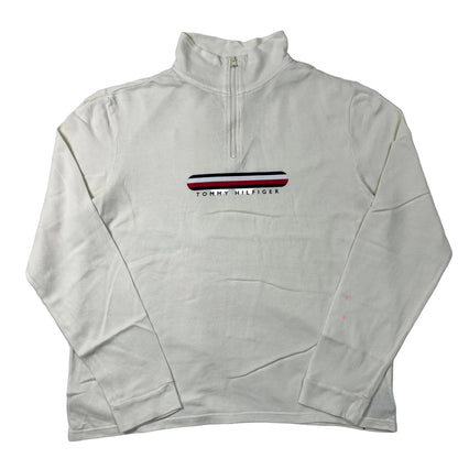 Tommy Hilfiger White Zipper