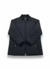 Land’s End Black Quilted Jacket