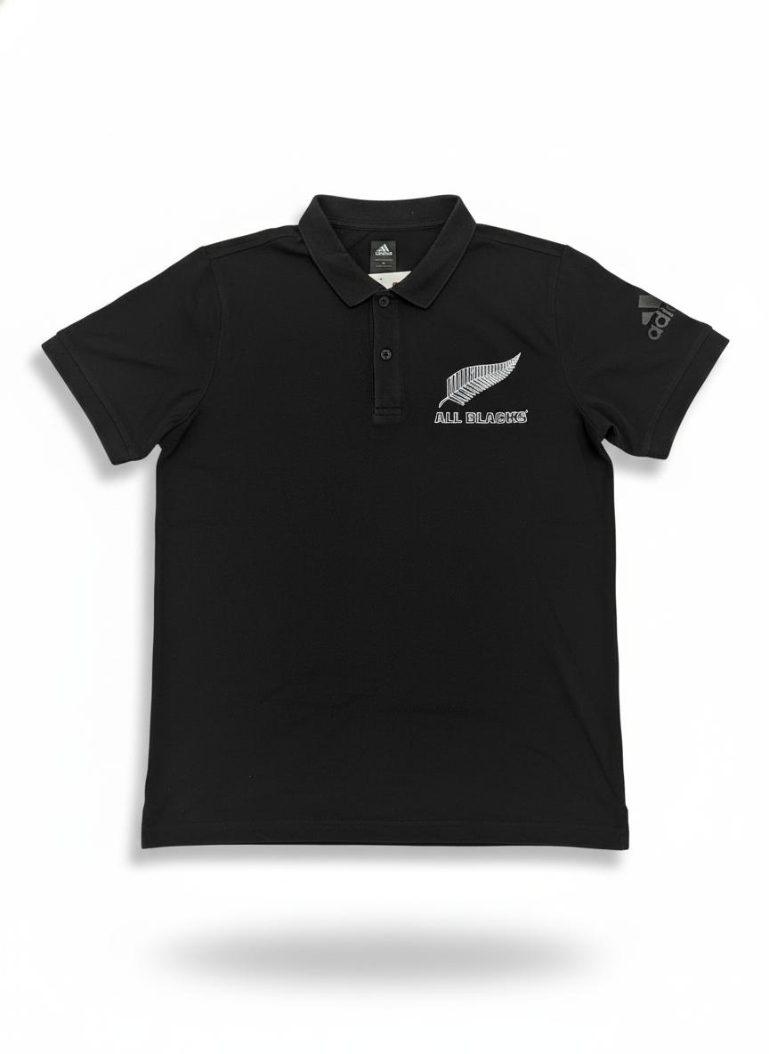 Adidas All Black Polo T-shirt