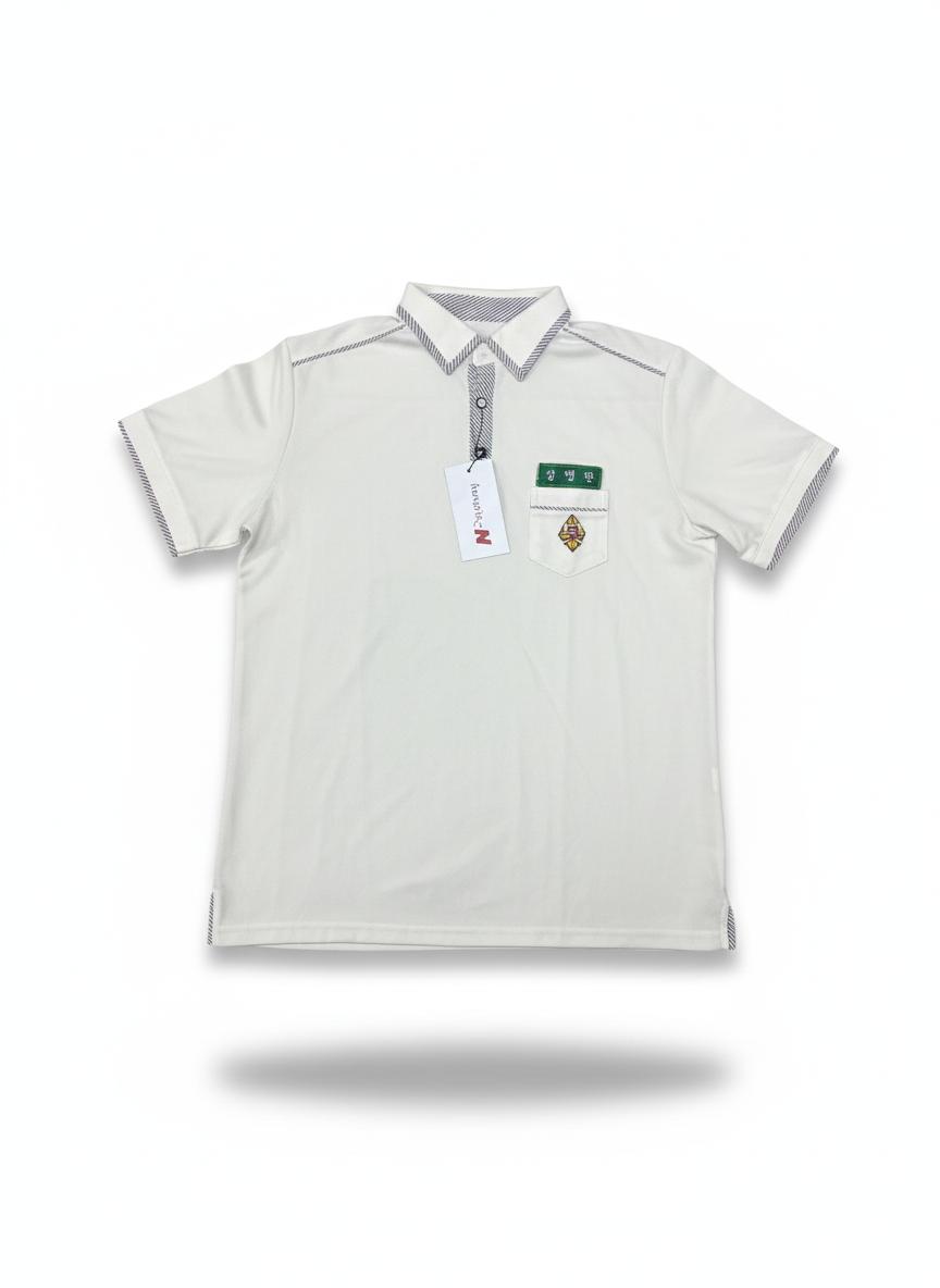 White Polo T-shirt