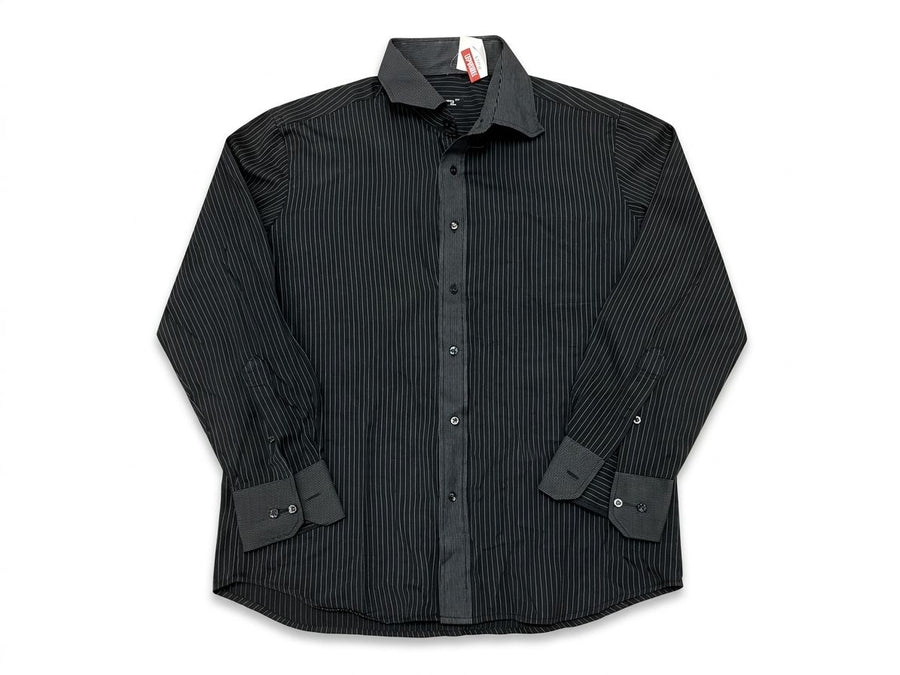 AFL Mens Black Shirt White lines