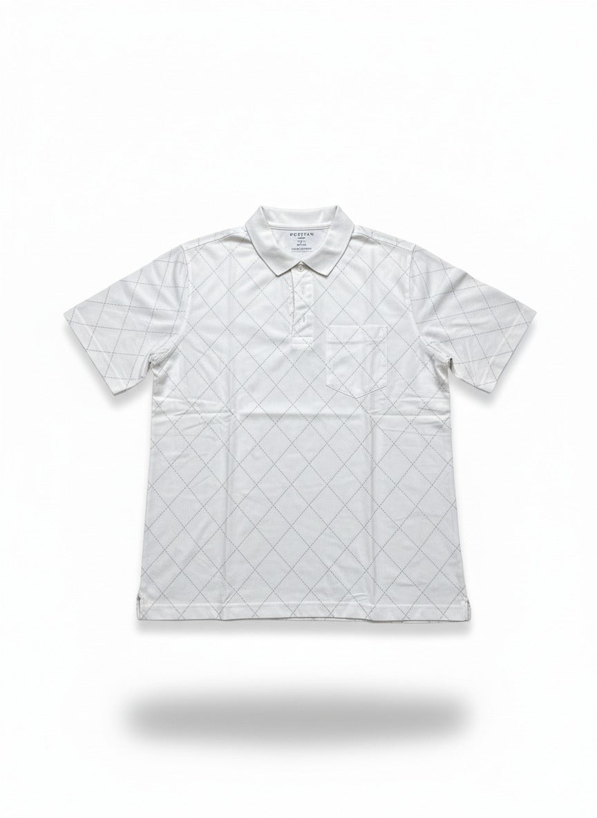 Puritan Polo T-Shirt | Chest 22 | Length 29.5