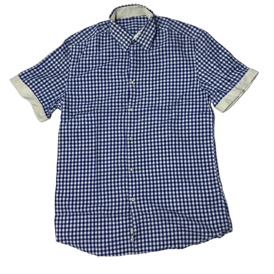 Geometric Check Shirt